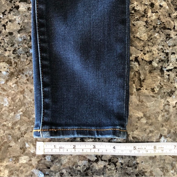 J CREW 9” High Rise Dark Wash Toothpick Skinny Jeans - Picture 8 of 11